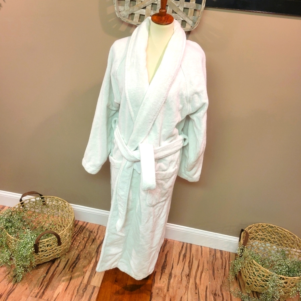 Hammacher Schlemmer Turkish Cotton  Luxury Bathrobe